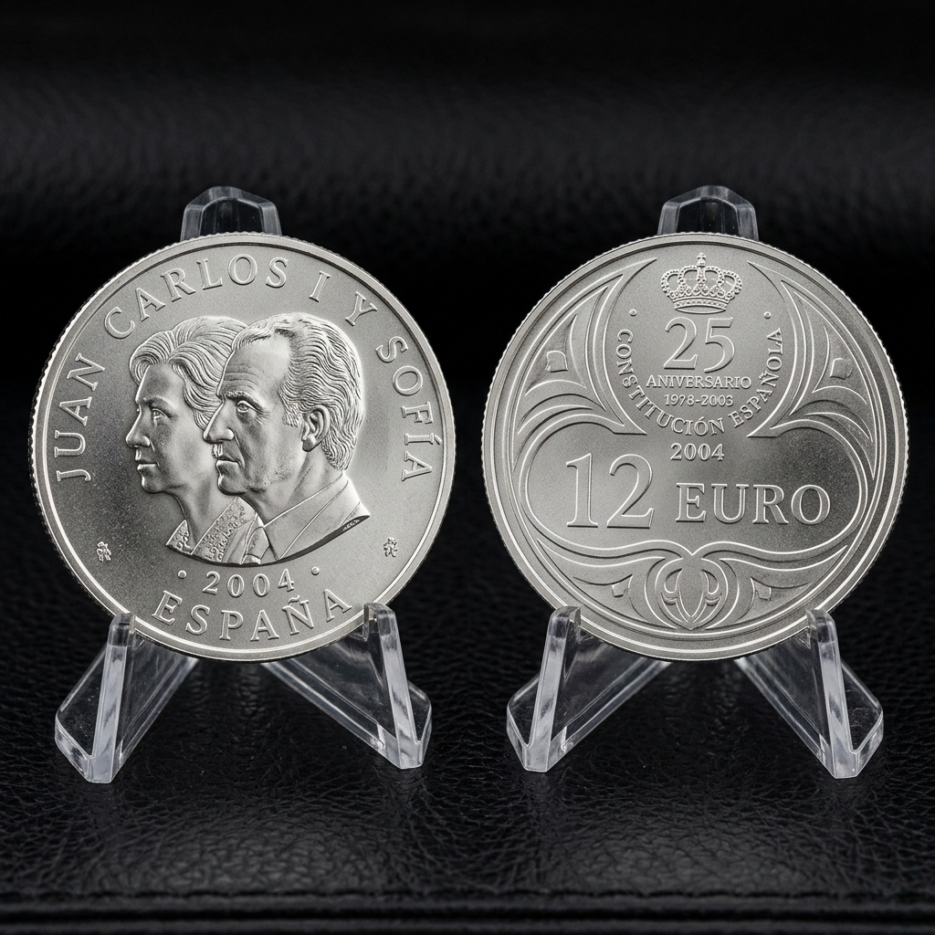Anverso y reverso de Monedas de 2000 Ptas / 12 / 20 / 30 / 40 Euros